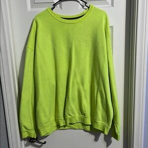 Neon Green Men's Sweater